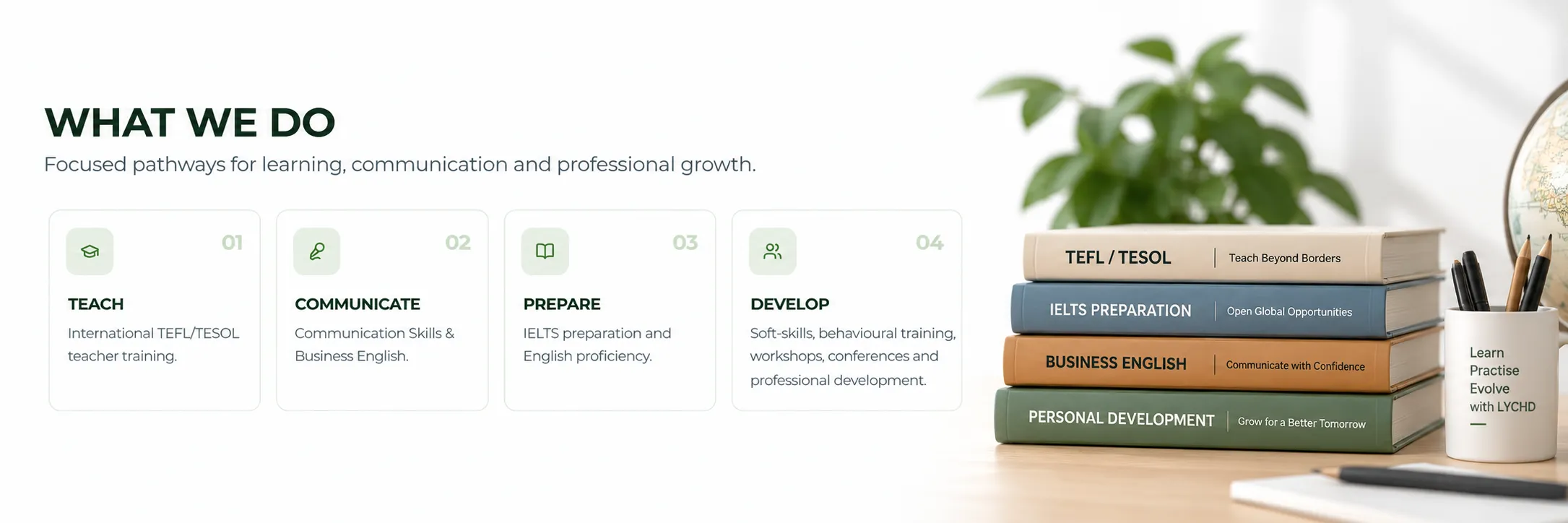 What We Do — LYCHD course overview